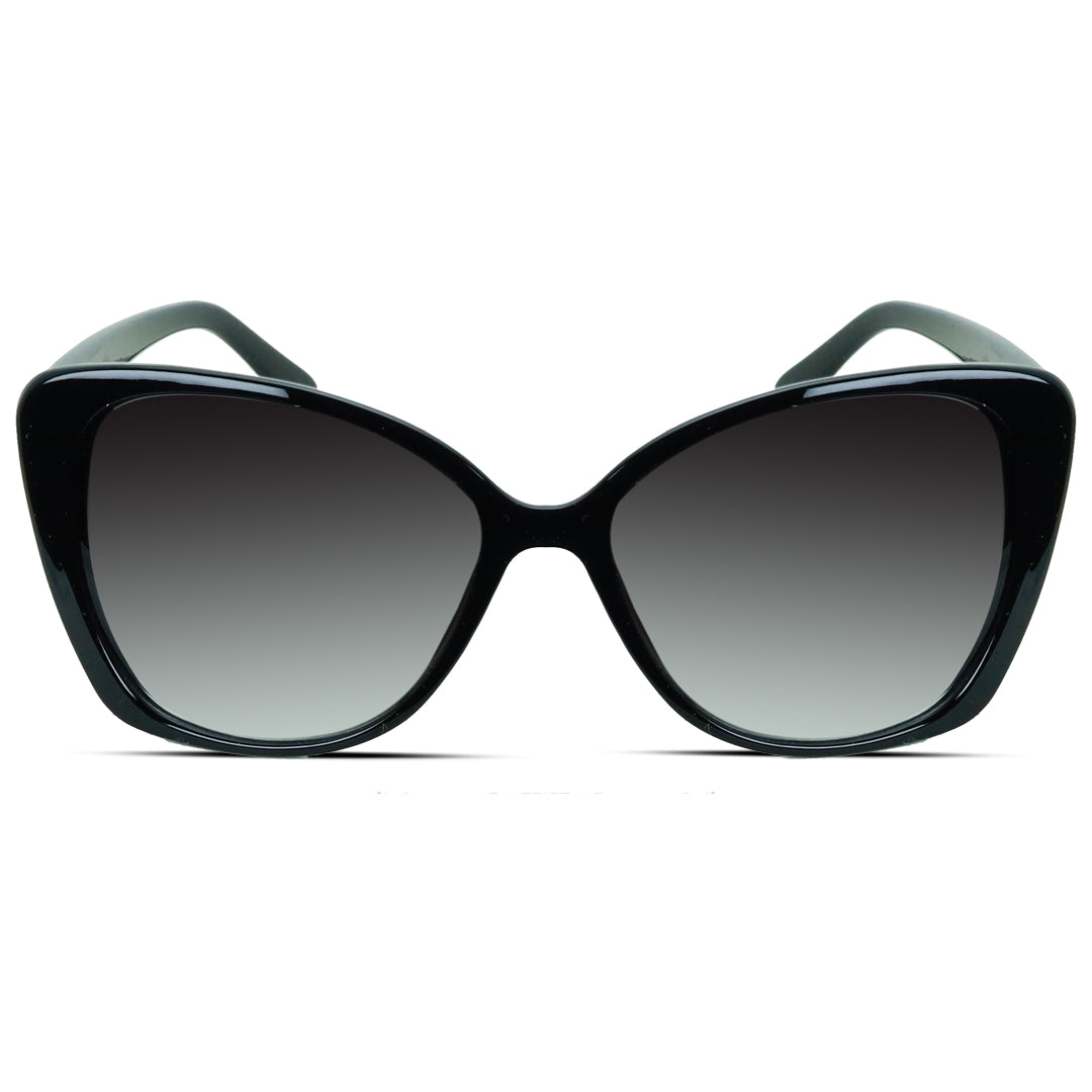 Cat Eye Plastic Large Women's Sunglasses