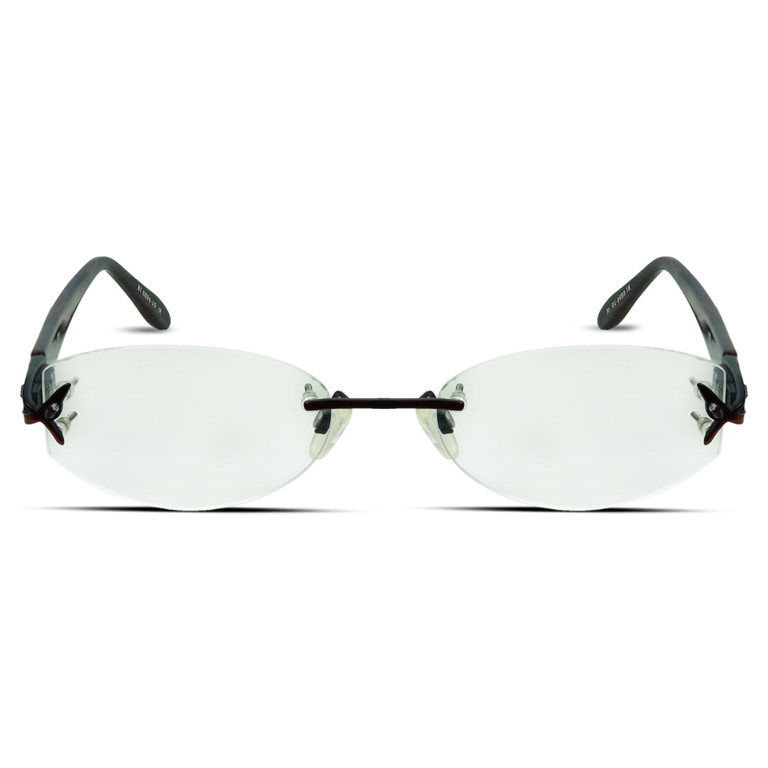 Rimless Eyeglasses Medium Women