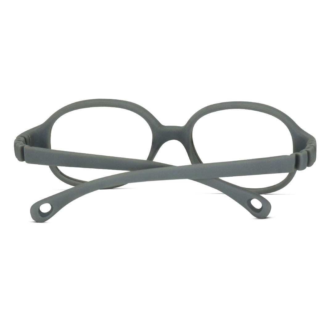 Roundish Oblong Super Flexible TR Kids Eyeglasses