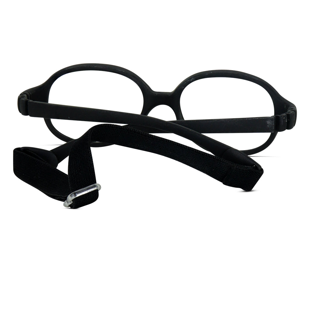 Roundish Oblong Super Flexible TR Kids Eyeglasses