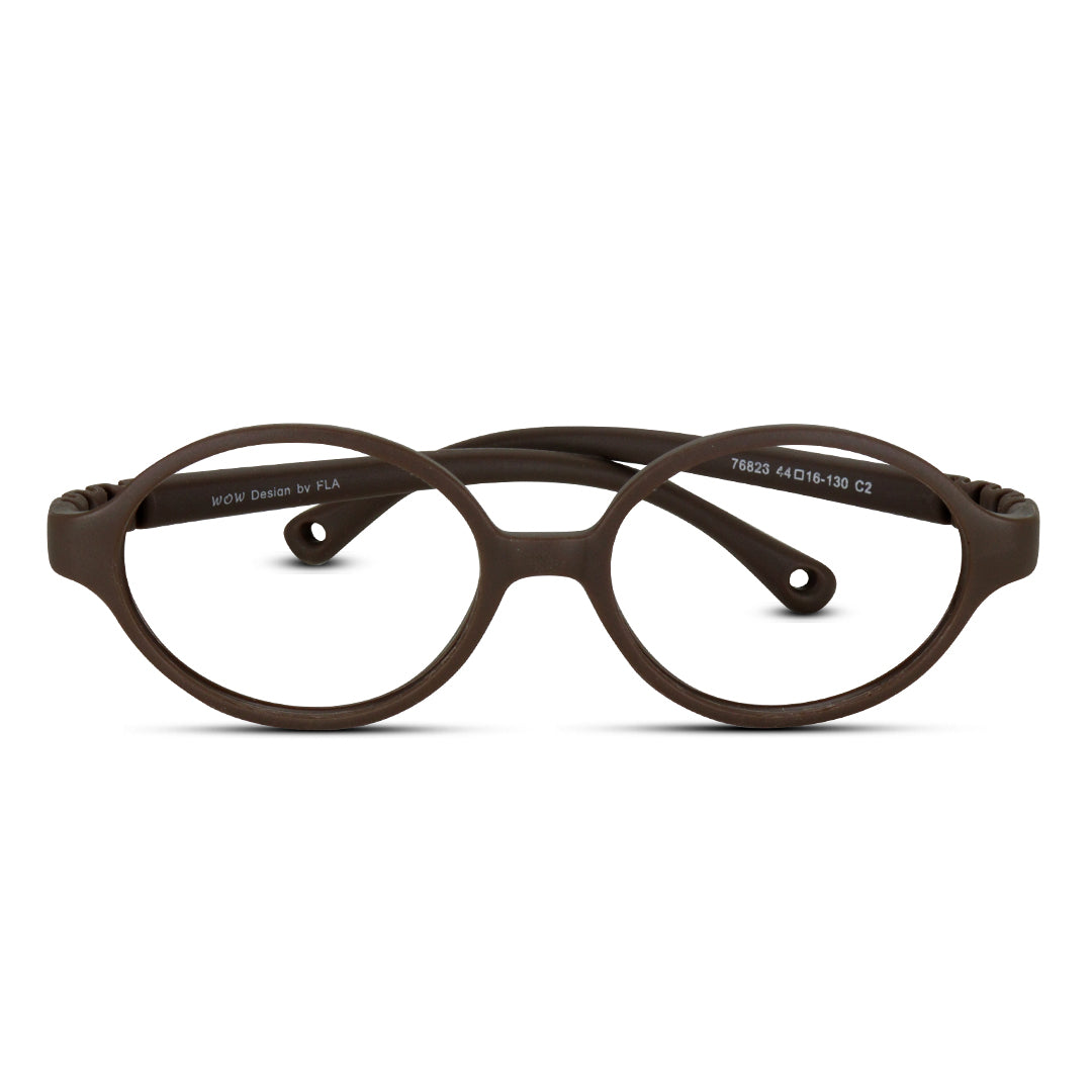 Oval Super Flexible TR Kids Eyeglasses