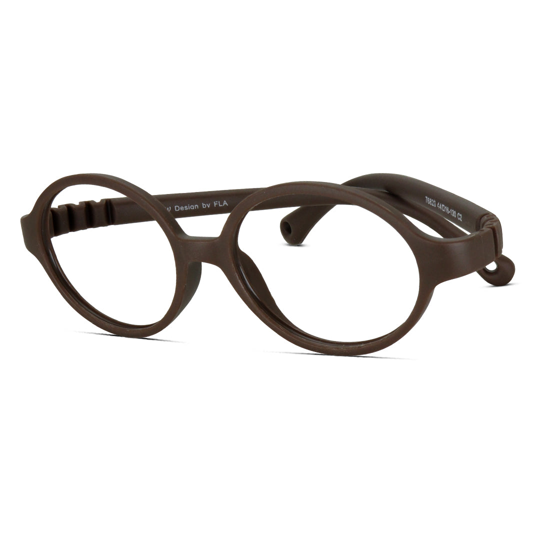 Oval Super Flexible TR Kids Eyeglasses