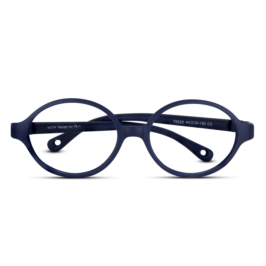 Oval Super Flexible TR Kids Eyeglasses