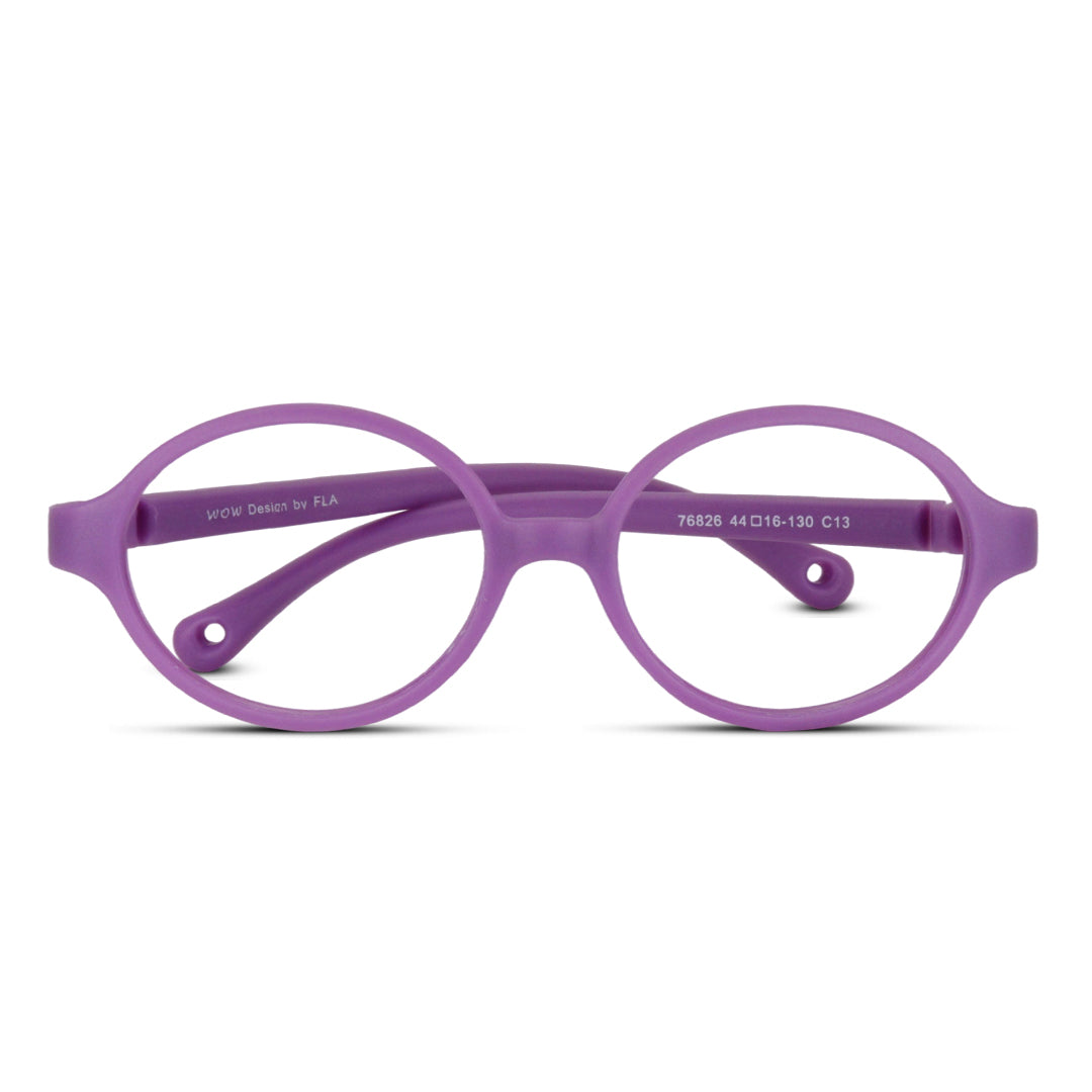 Oval Super Flexible TR Kids Eyeglasses