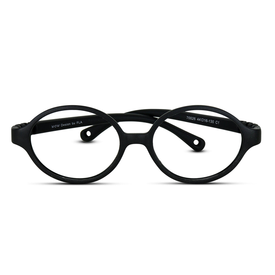 Oval Super Flexible TR Kids Eyeglasses