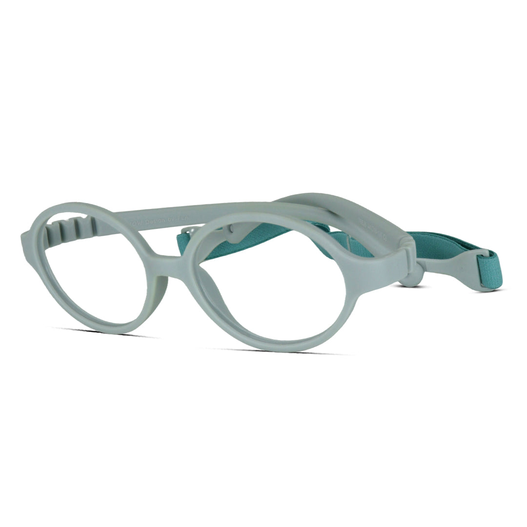 Oval Super Flexible TR Kids Eyeglasses