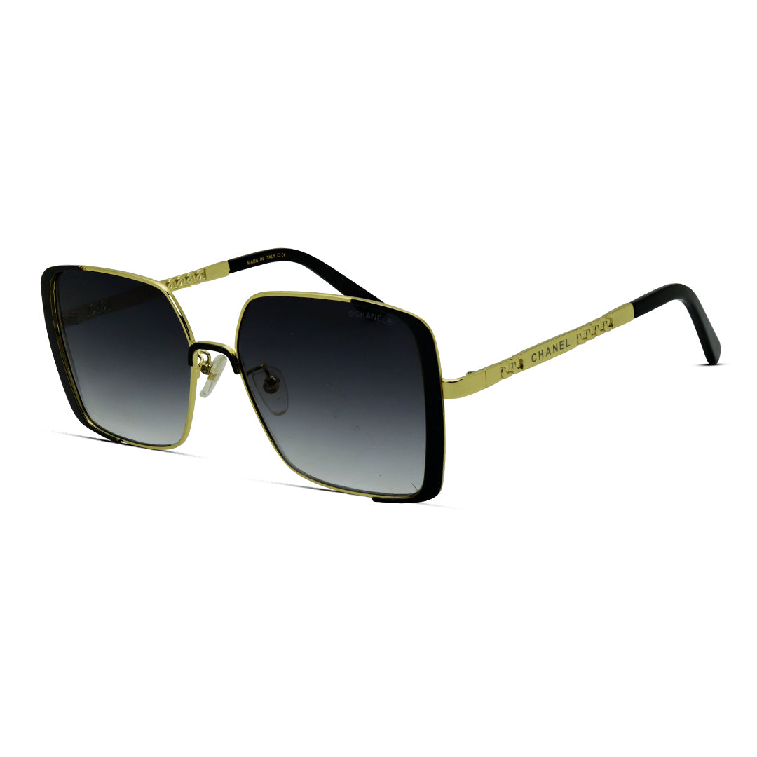 Square - Metal- Women's - Sunglasses