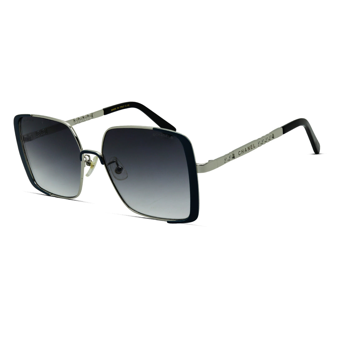 Square - Metal- Women's - Sunglasses