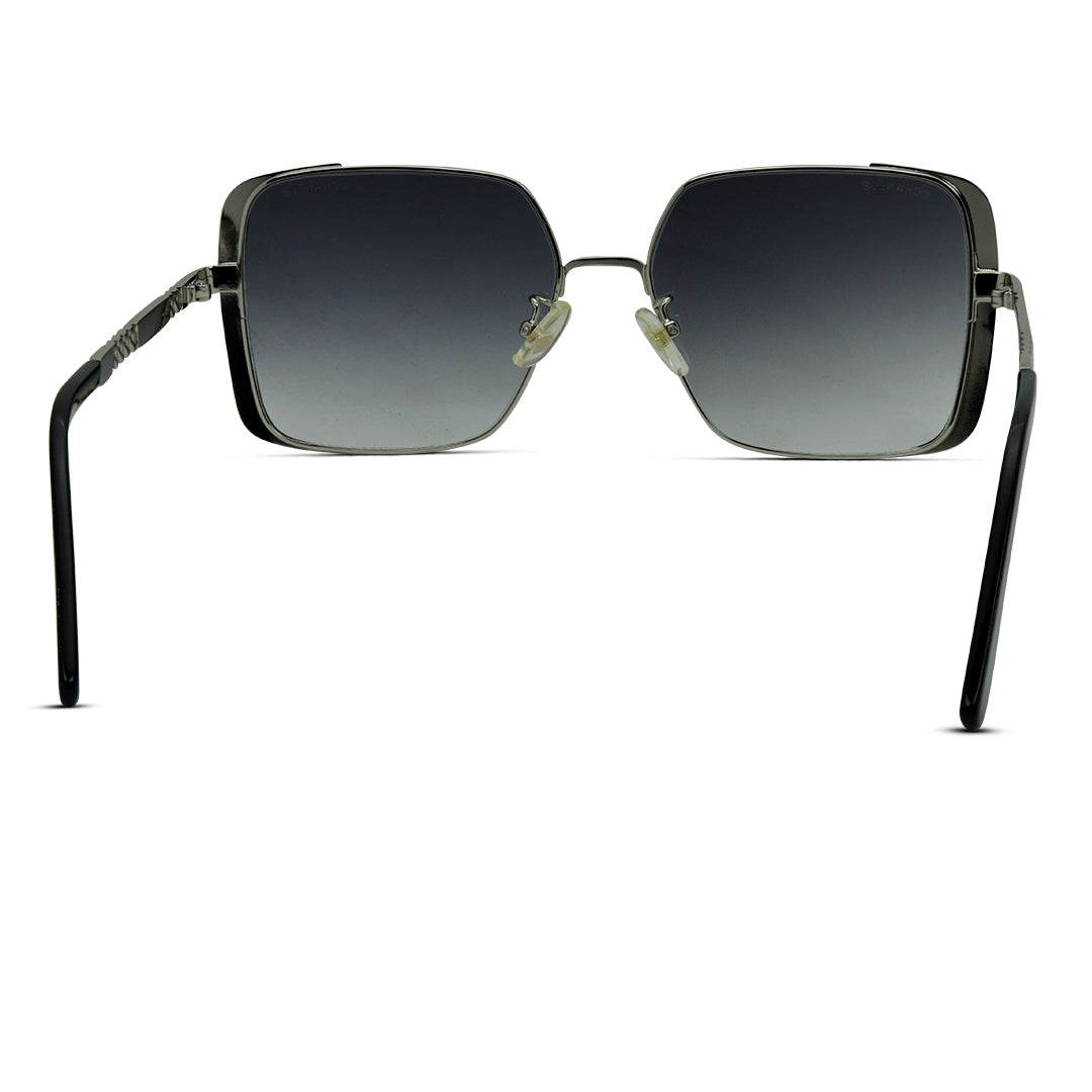 Square - Metal- Women's - Sunglasses