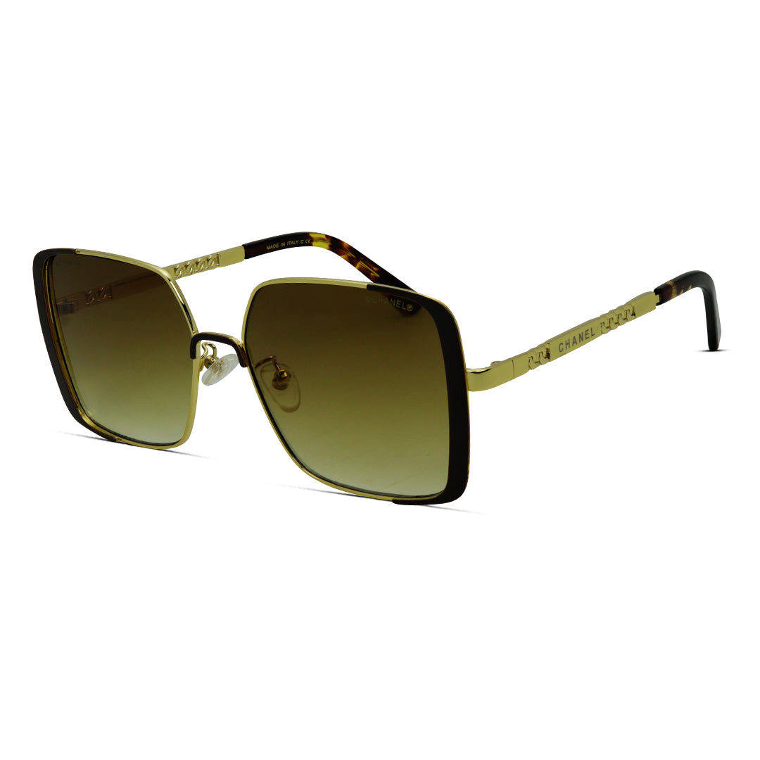 Square - Metal- Women's - Sunglasses