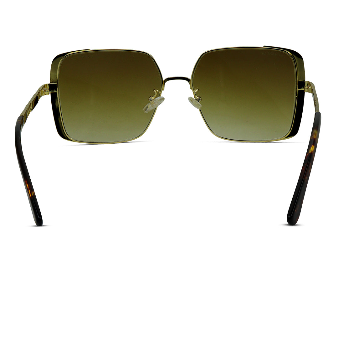 Square - Metal- Women's - Sunglasses