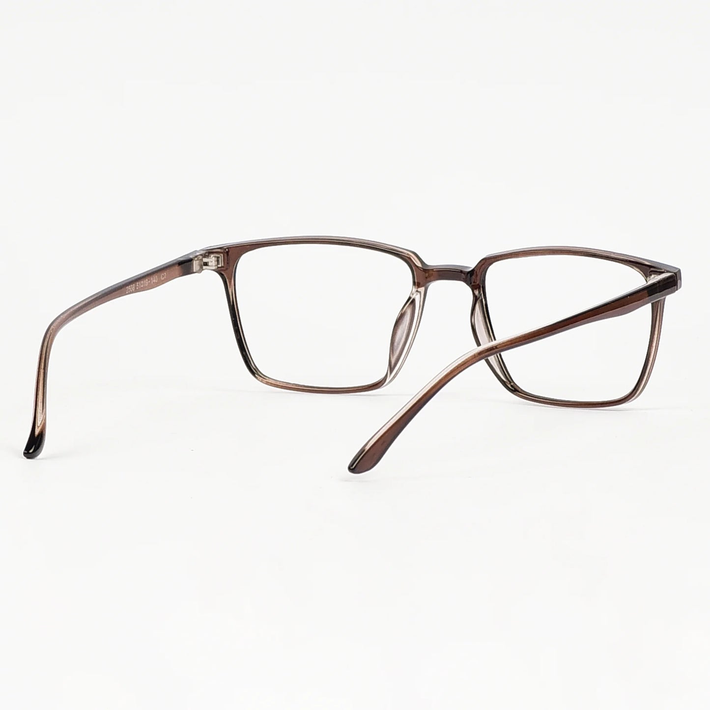 Classic Rectangular Plastic Eye Glasses For Men-Women