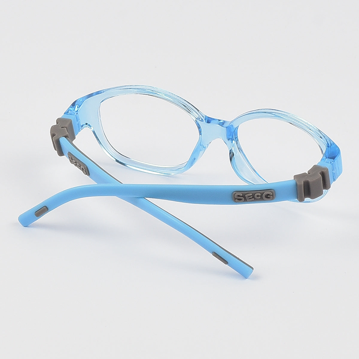 Children Glasses Size 43 No Screw Flexible Silicone Bendable Optical Frame Kids Eyeglasses Boys Girls For Ages 2-3Yrs