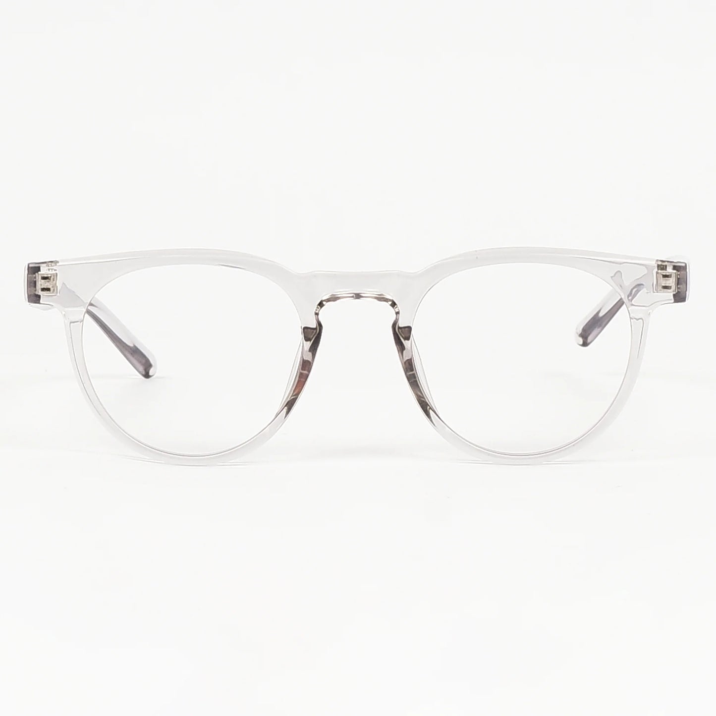 Translucent Semi Round Eye Glasses