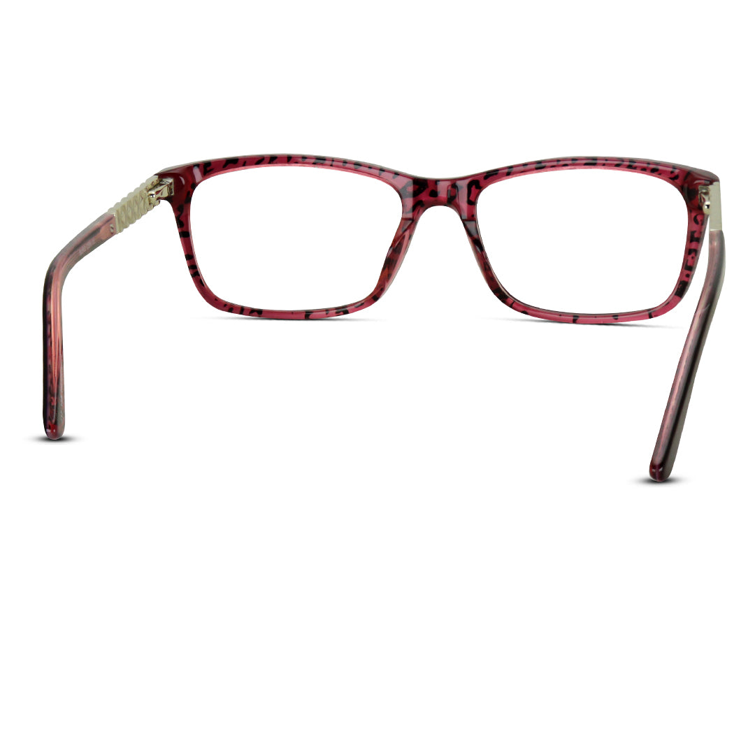 Rectangle Acetate Medium Women's Eyeglasses