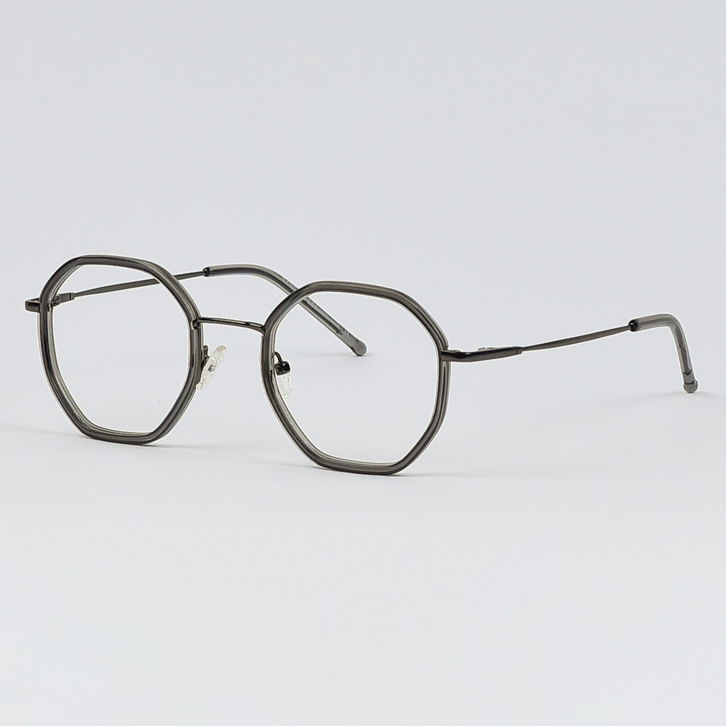 Light Weight Octagonal Metal Glasses