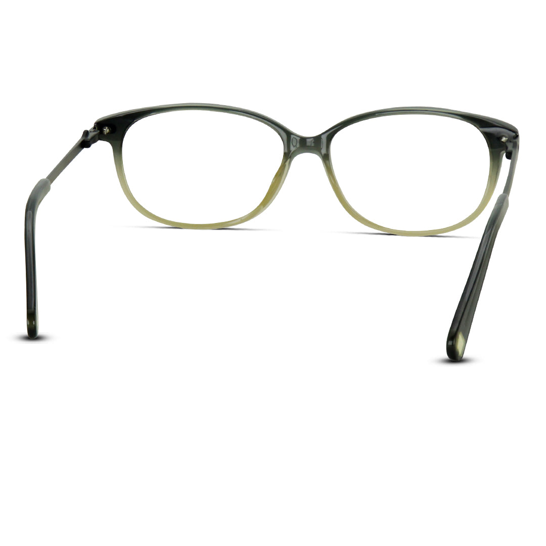 Semi Rectangle Gradient Acetate Medium Women's Eyeglasses