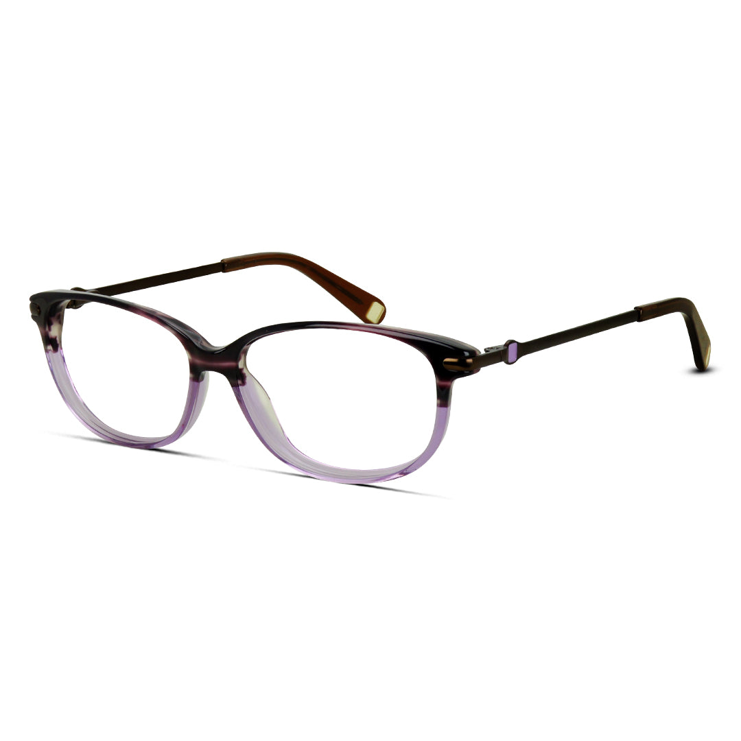 Semi Rectangle Gradient Acetate Medium Women's Eyeglasses