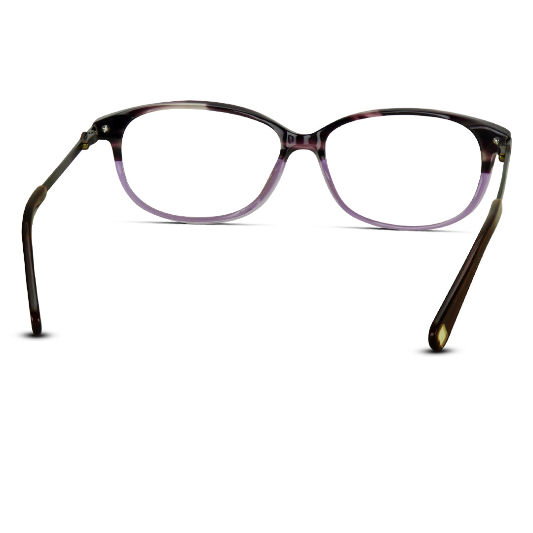 Semi Rectangle Gradient Acetate Medium Women's Eyeglasses