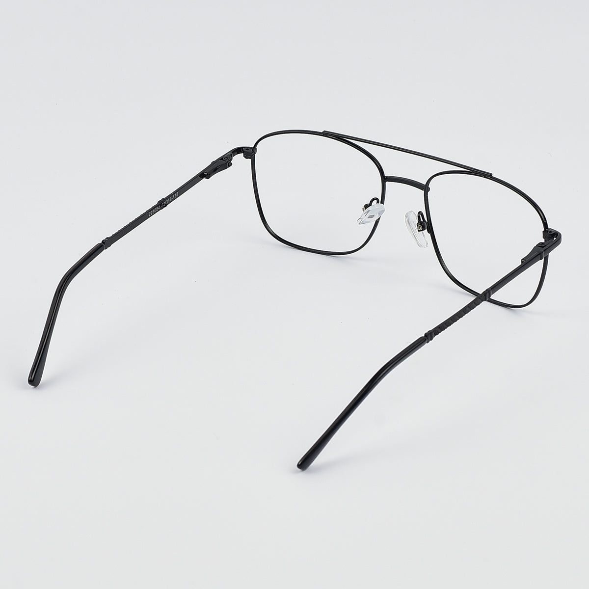 Metal Black Aviator Eye Glasses