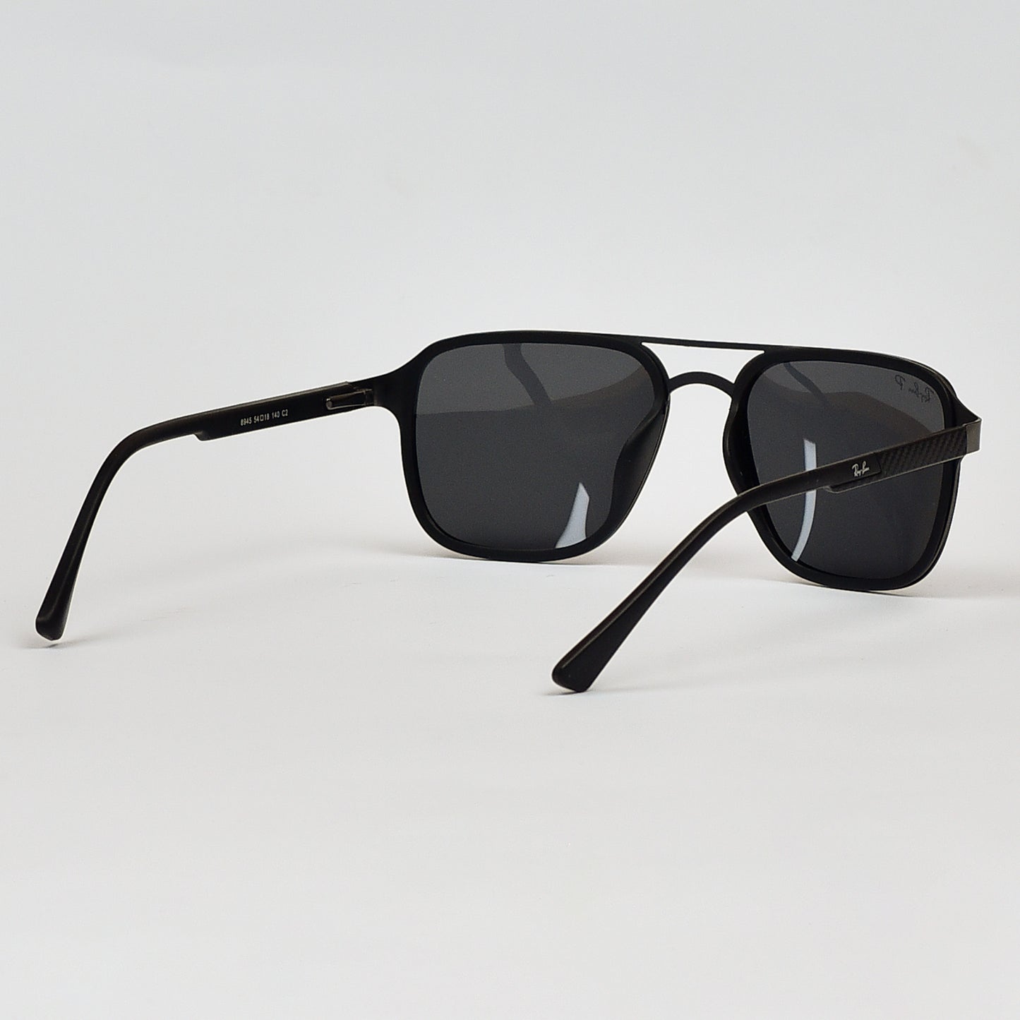 Square Shape Double Bridge Design Sun Glasses