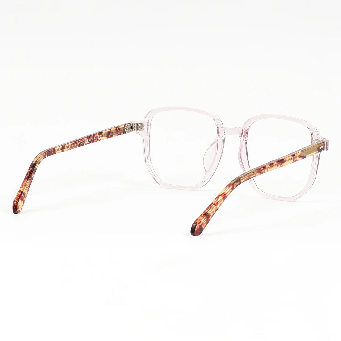 Square Stylish Over Sized Eye Glasses For Women