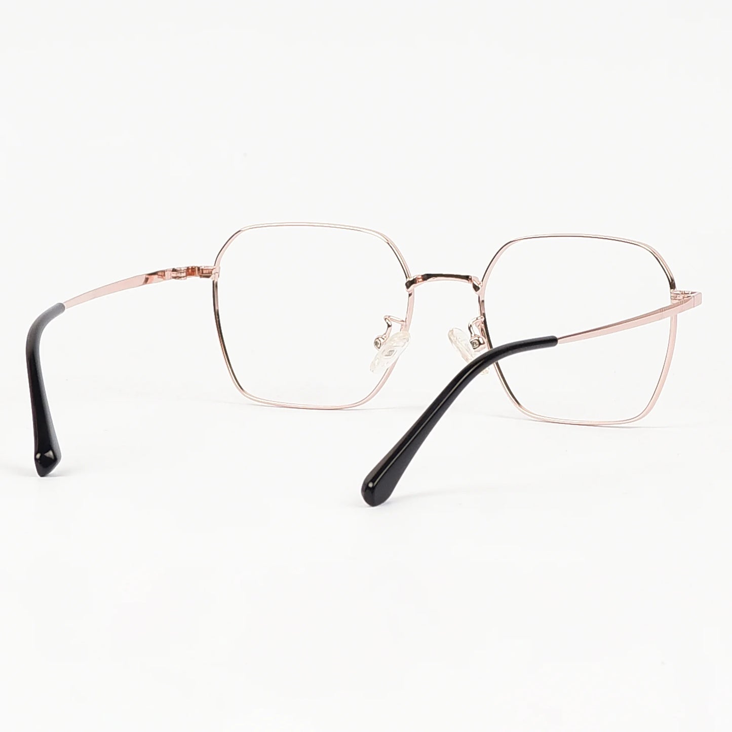 Hexagonal Metal Eye Glasses For Men/Women