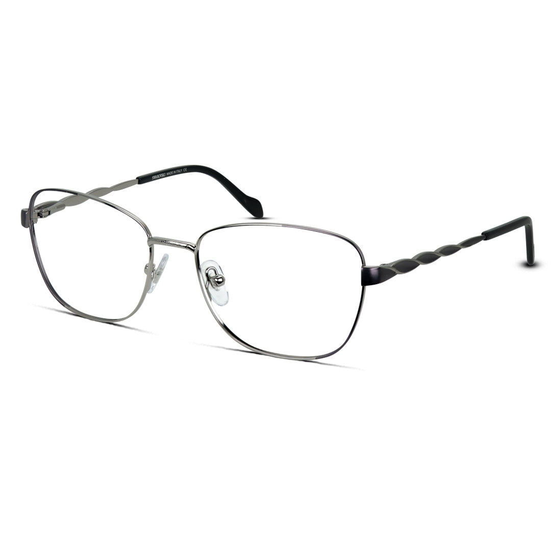 Cat Eye Metal Medium Women's Eyeglasses
