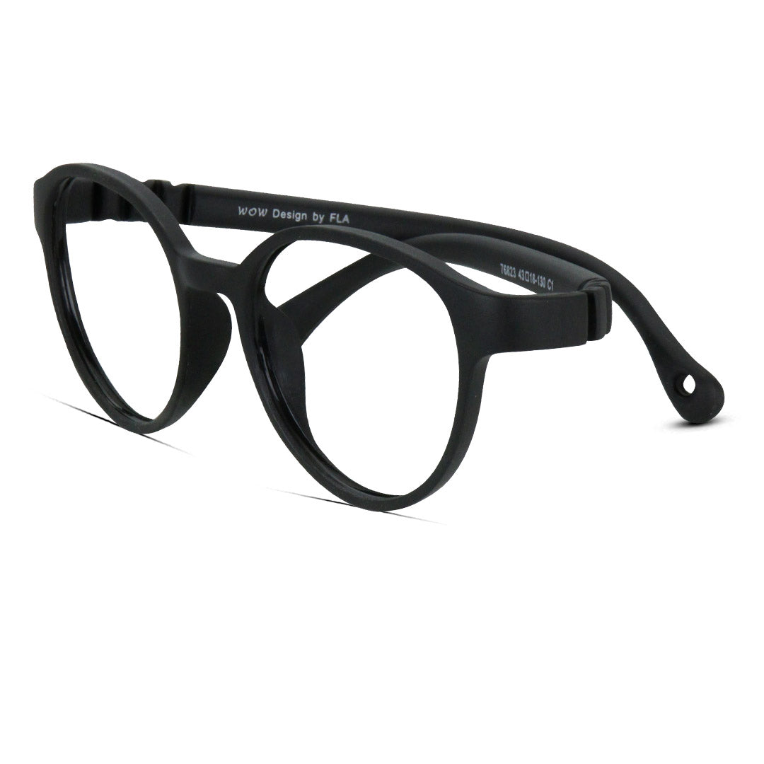 Semi Round TR Flexible Kid's Eyeglasses