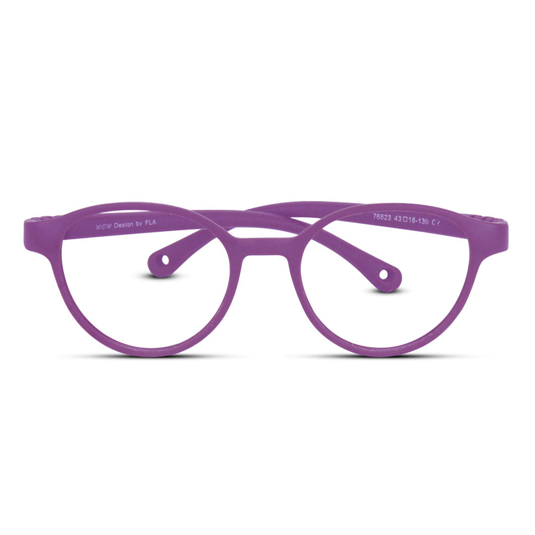 Semi Round TR Flexible Kid's Eyeglasses