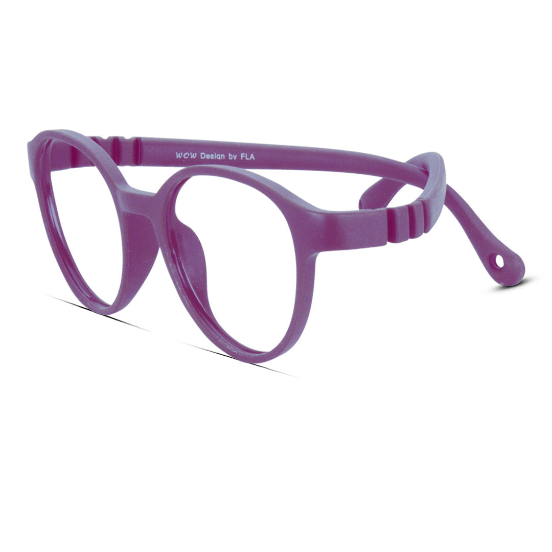 Semi Round TR Flexible Kid's Eyeglasses
