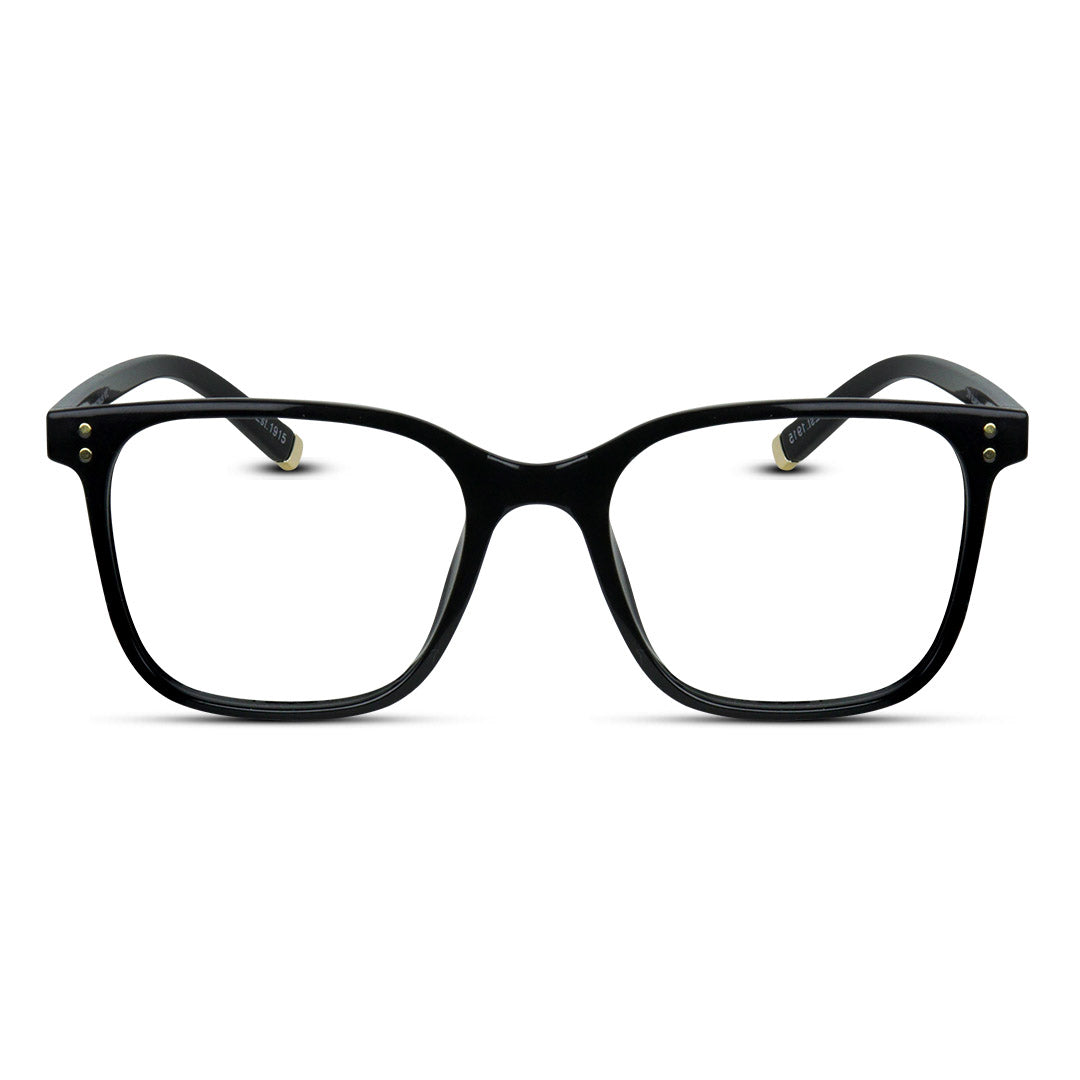 Square Plastic Unisex Eyeglasses