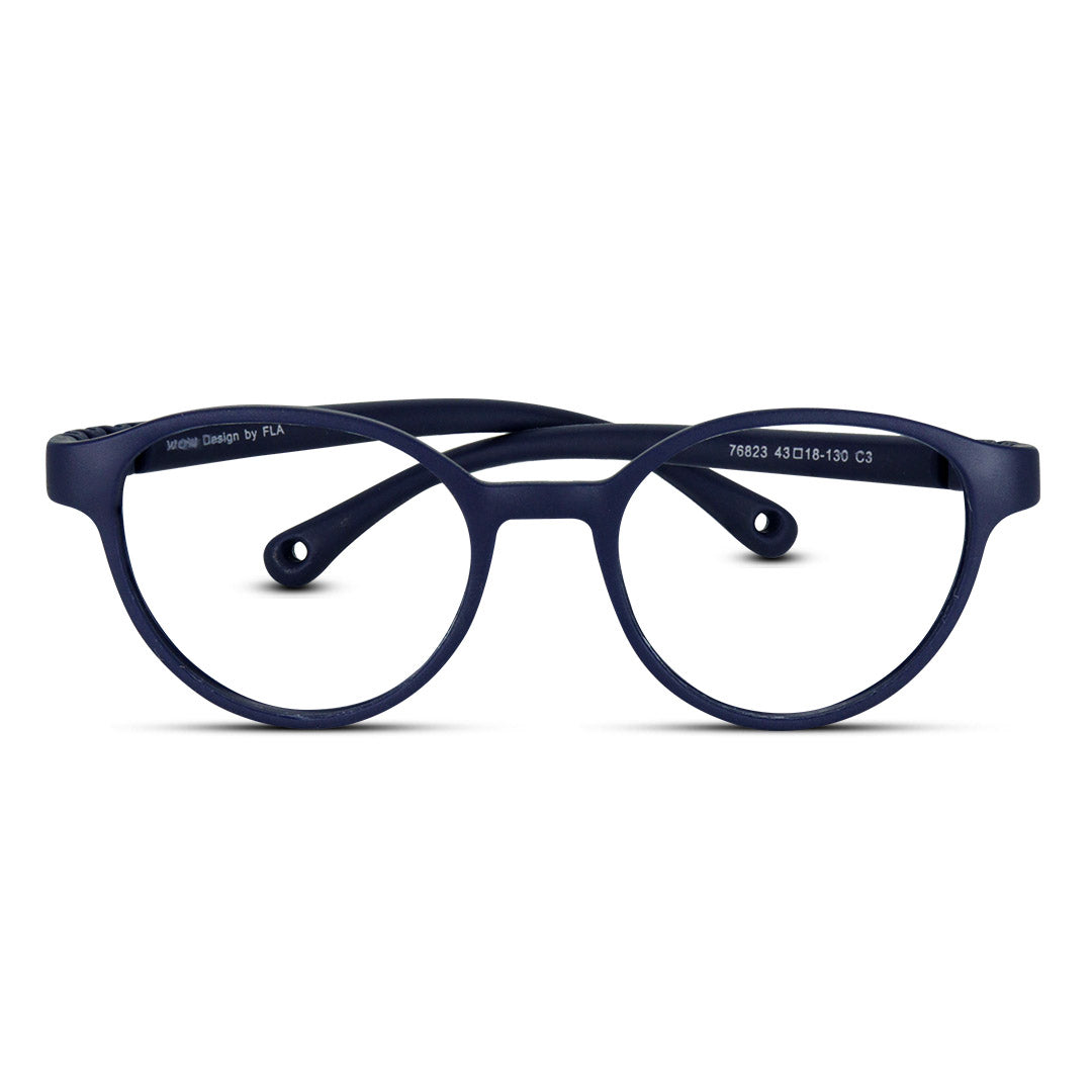 Semi Round TR Flexible Kid's Eyeglasses