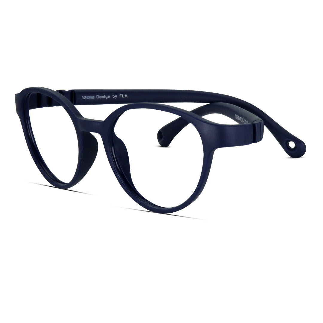 Semi Round TR Flexible Kid's Eyeglasses