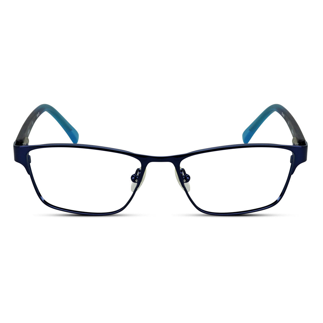 Rectangle Metal Small Kid's Eyeglasses