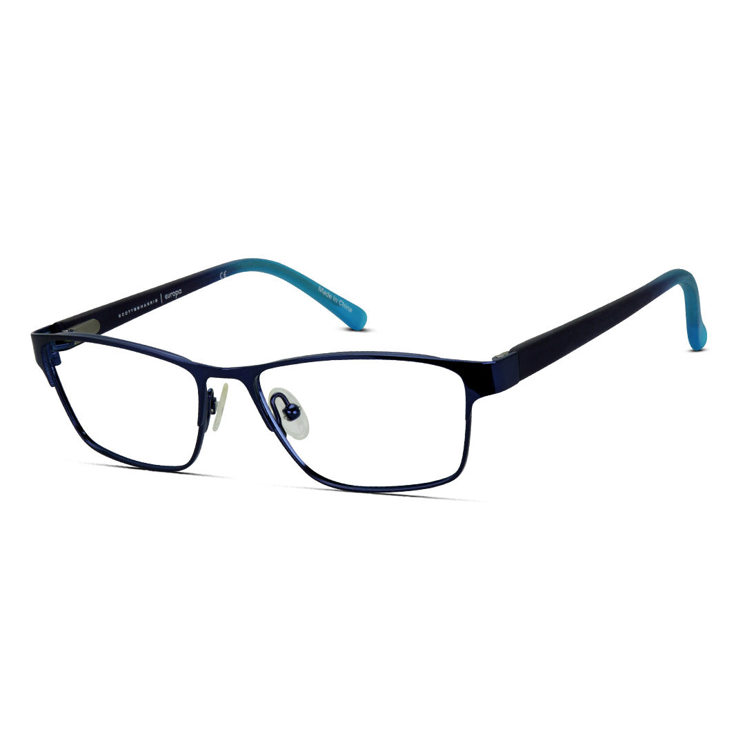 Rectangle Metal Small Kid's Eyeglasses