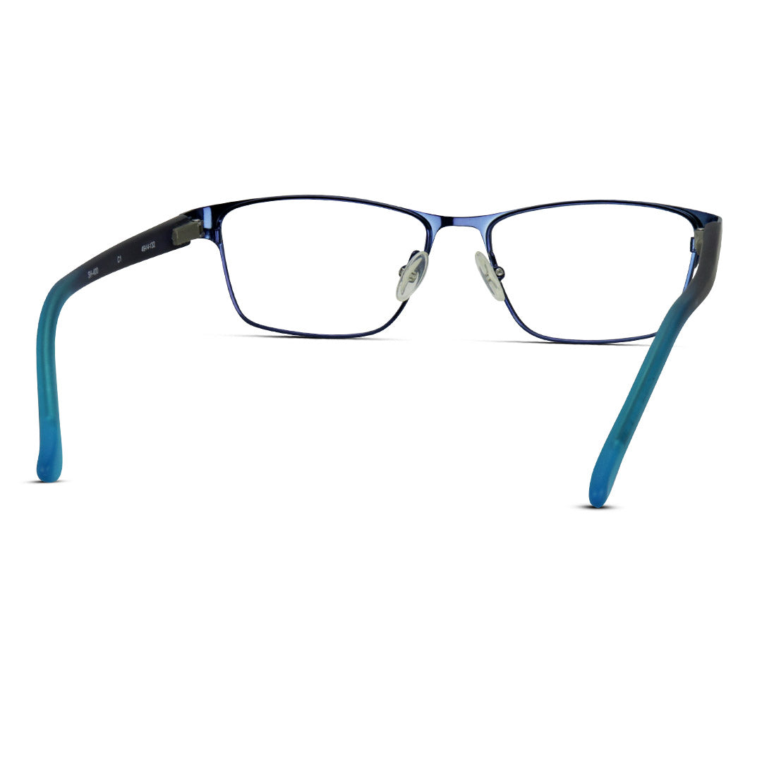 Rectangle Metal Small Kid's Eyeglasses