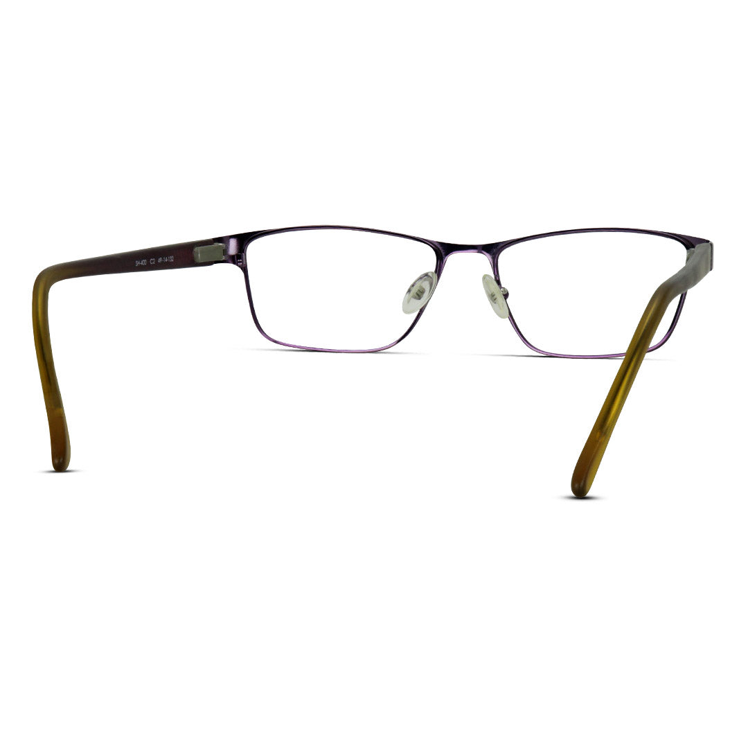 Rectangle Metal Small Kid's Eyeglasses