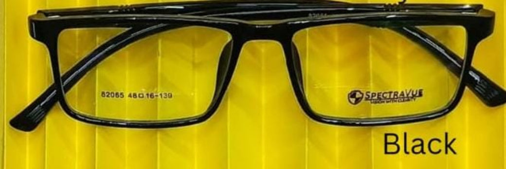 Lite Plastic Rectangular Eye Glasses
