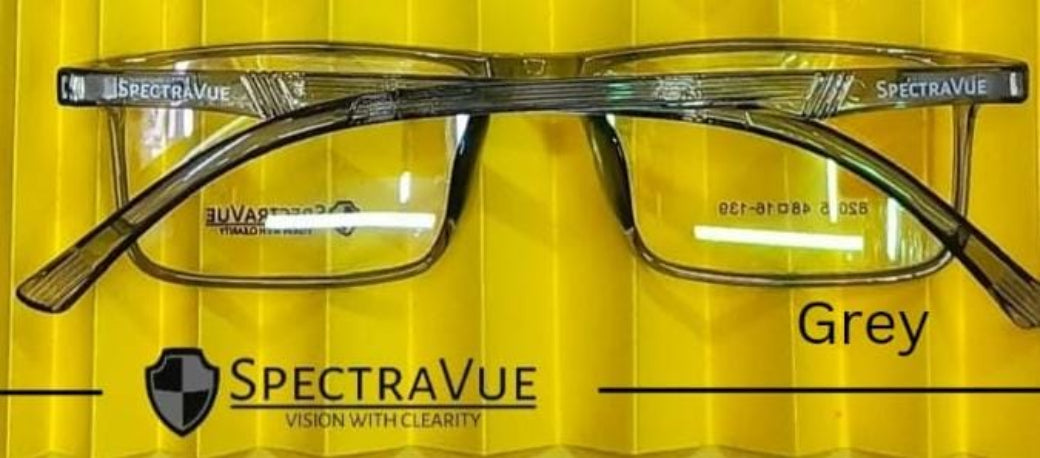 Lite Plastic Rectangular Eye Glasses
