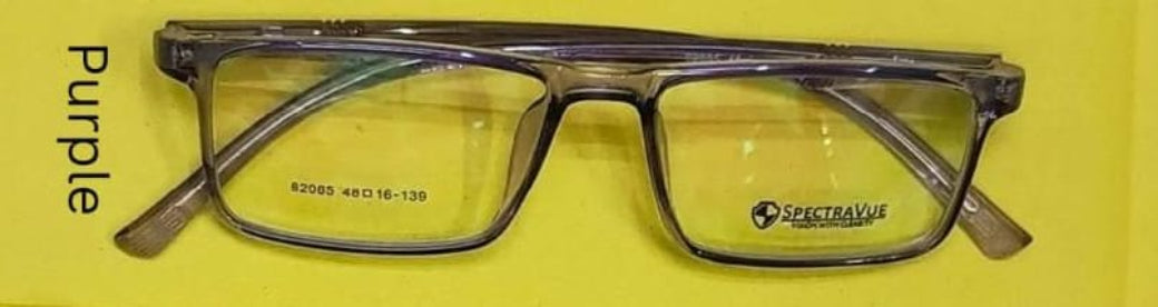 Lite Plastic Rectangular Eye Glasses