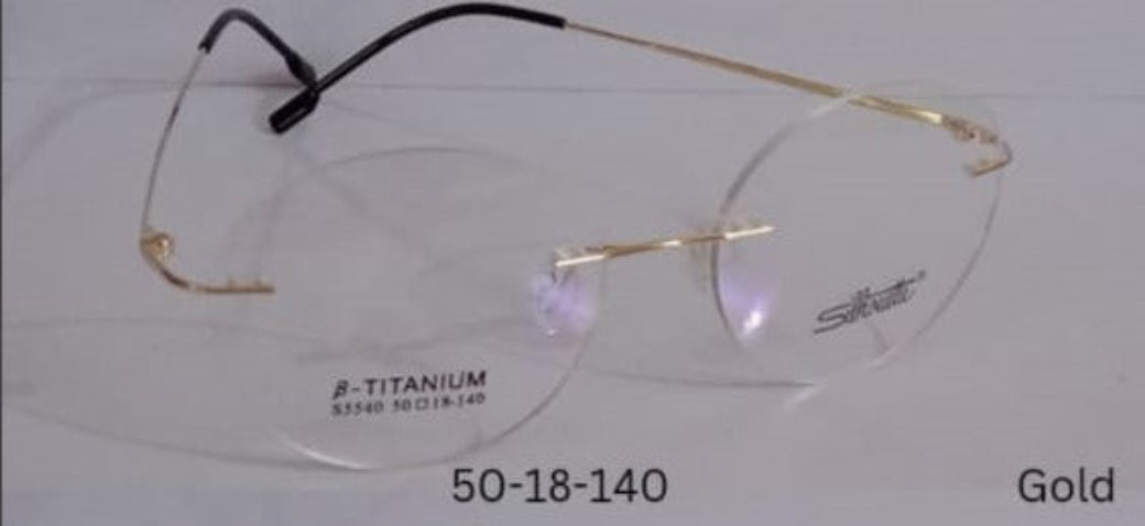 Thin Sleek Round RimLess