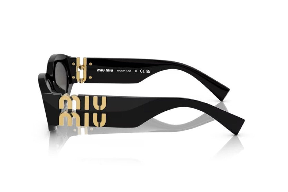 Thick Retro Oval Sun Glasses