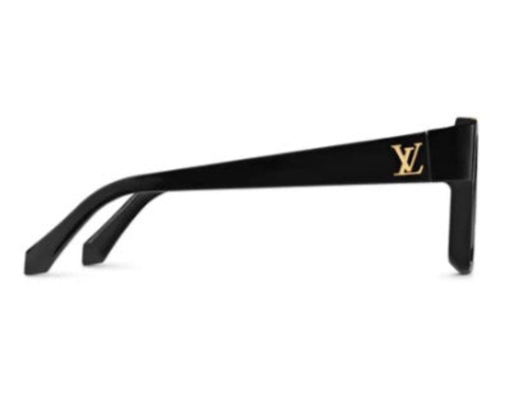 Evidence Sun Glass In Black with Gold