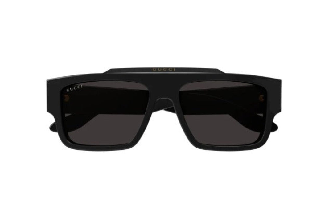 Logo Print Rectangle-Frame Sunglasses