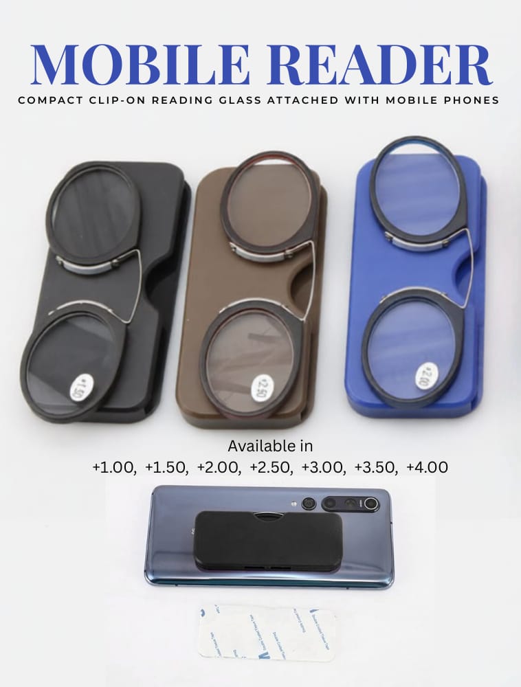 Compact Reading Frame Attached With Mobile Phone