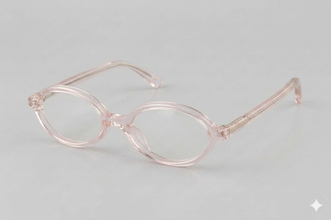 Miu Miu Style Oval Acetate Optical Frame