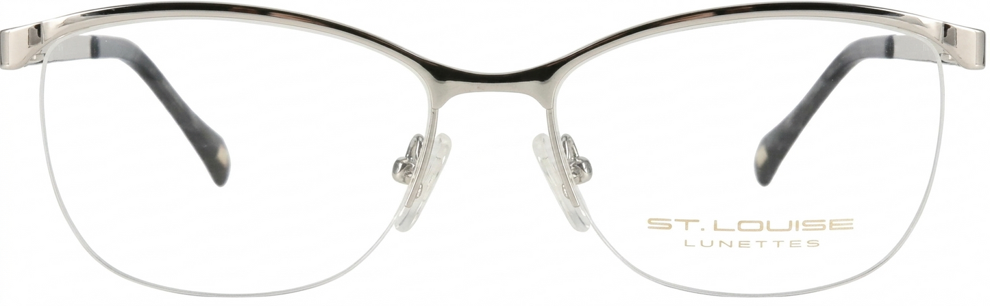 St. Louise SR1234 C02 Uni Sex Half Rim Less Eye Glasses