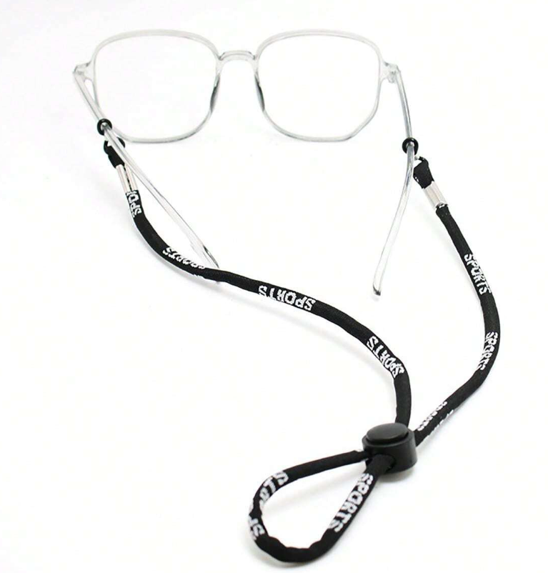 Adjustable Sports Glasses Strap, Outdoor Running, Anti Lost Neck Cord
