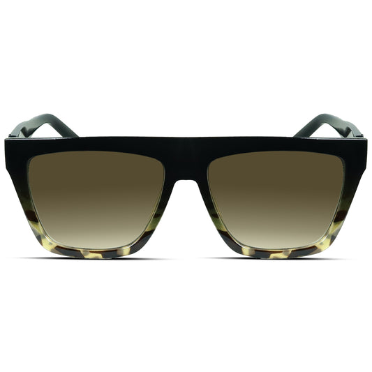 Square Plastic Large Unisex Sunglasses